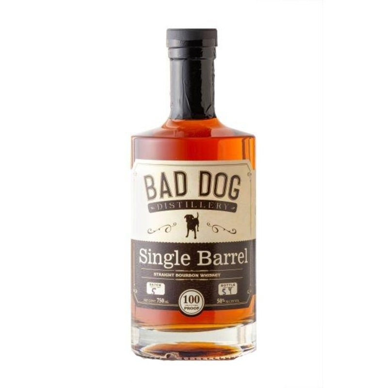 Bad Dog Distillery Single Barrel Bourbon Whiskey