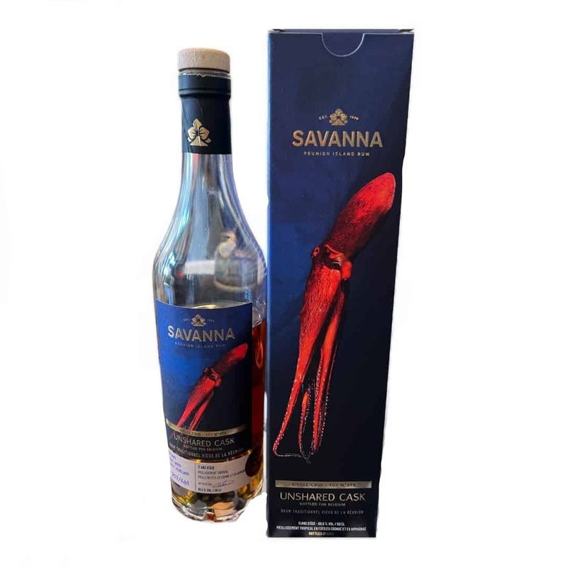 Savanna Unshared Cask Bottled For Belgium Rhum Traditionel 11 And DAge Fut N989 | 500ML