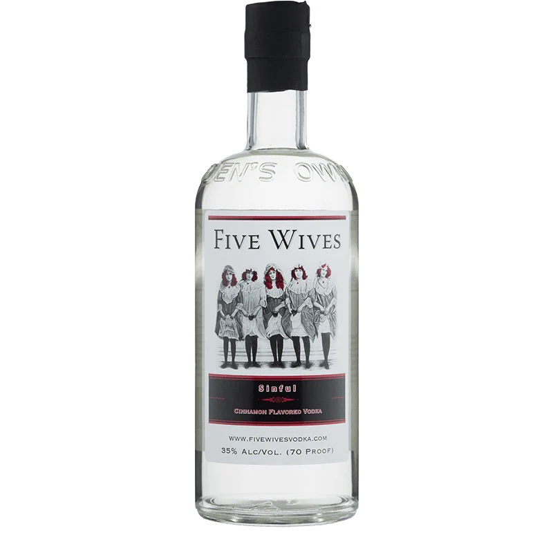 Ogden's Own Distillery Five Wives Sinful Cinnamon Vodka