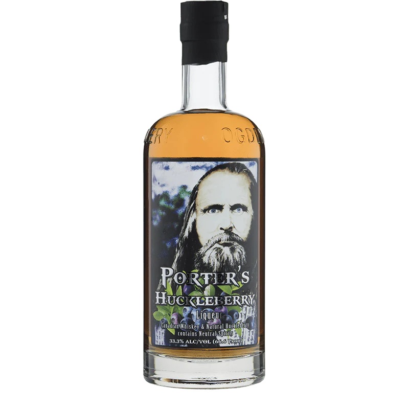 Ogden's Own Distillery Porter's Huckleberry Liqueur