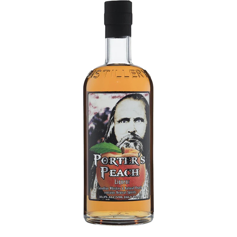 Ogden's Own Distillery Porter's Peach Liqueur