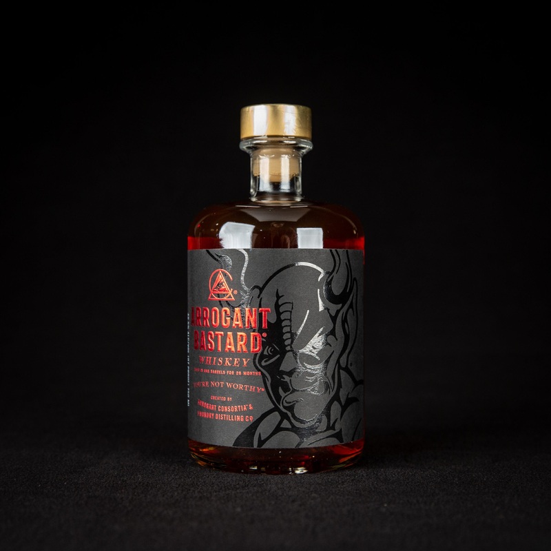Arrogant Bastard Ale Whiskey