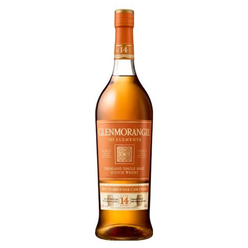 Glenmorangie | The Elementa Charred Oak Cask Finish | Highland Single Malt Scotch Whisky | 1L