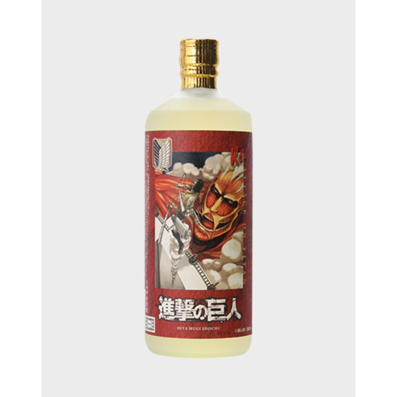 Red Enma Attack on Titan Oita Mugi Shochu | 720ML