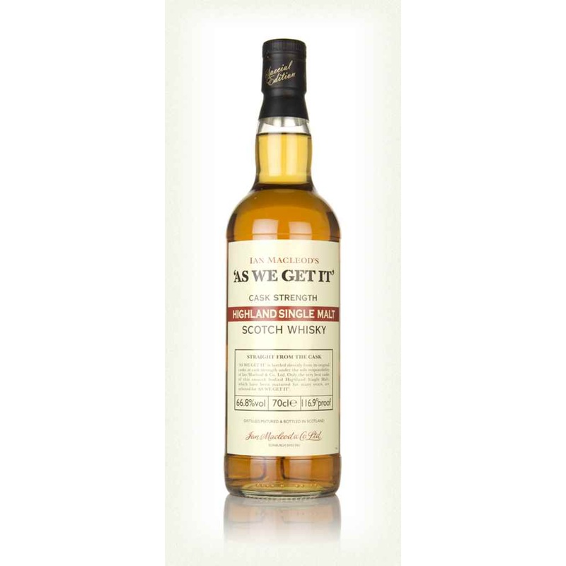 Highland Single Malt - As We Get It (Ian Macleod) (66.8%) Single Malt Whiskey | 700ML