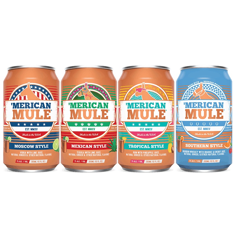 Merican Mule | Variety (16) Pack Cans