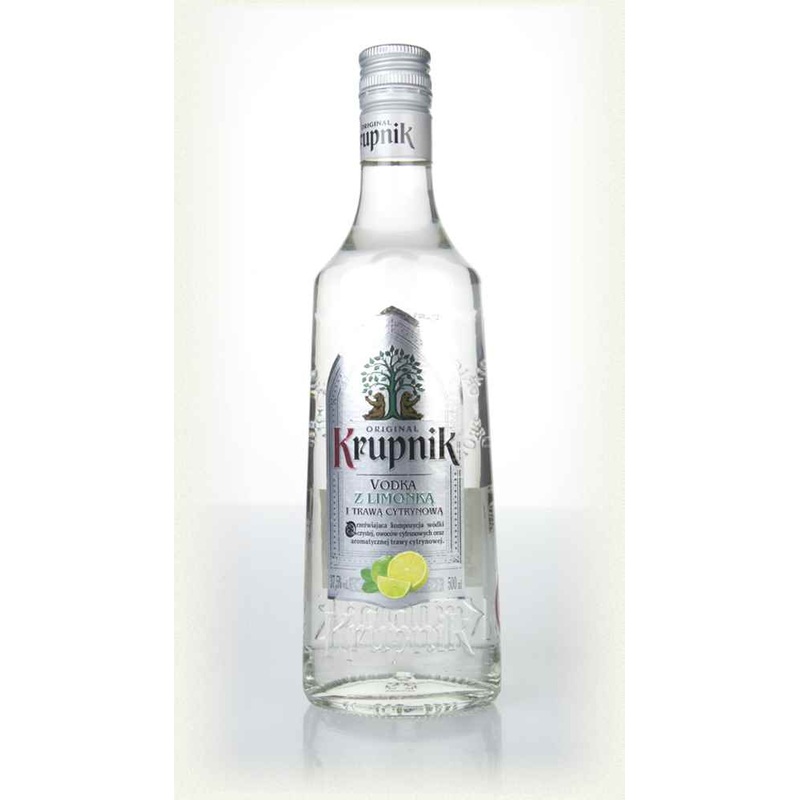 Krupnik Lemongrass & Lime Vodka | 500ML
