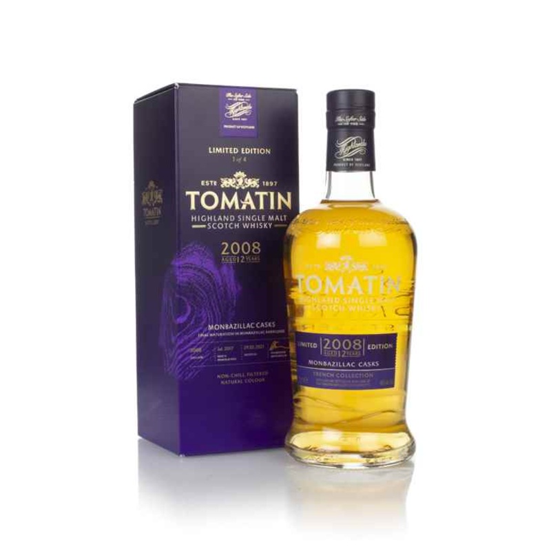Tomatin 12 Year Old 2008 Monbazillac Cask Finish - French Collection Scotch Whisky | 700ML