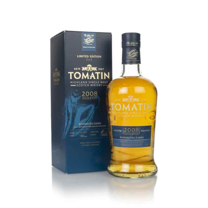 Tomatin 12 Year Old 2008 Rivesaltes Cask Finish - French Collection Scotch Whisky | 700ML