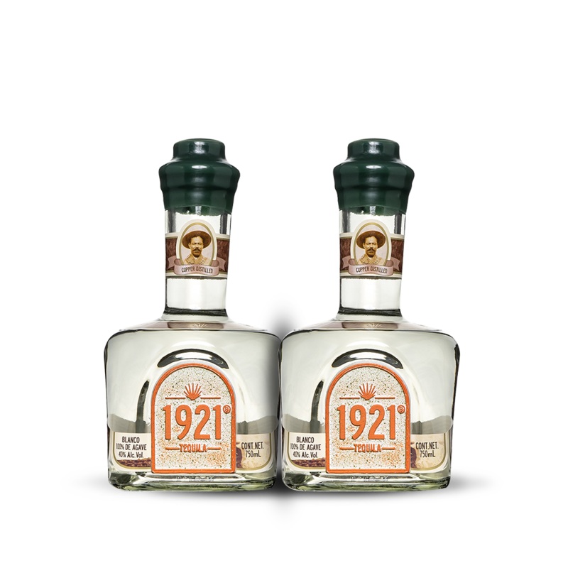 1921 Blanco Tequila (2) Bottle Bundle