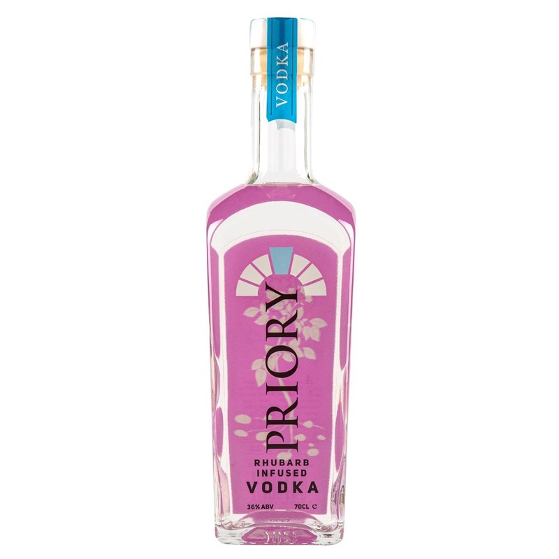 Priory Rhubarb Infused Vodka | 700ML
