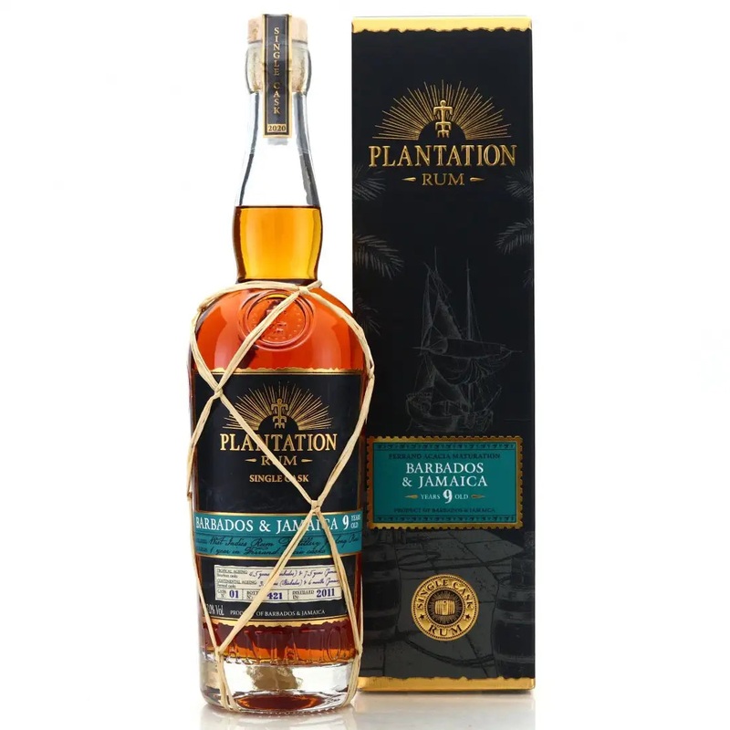 Plantation Barbados & Jamaica 9 Year Old - Single Cask Rum | 700ML