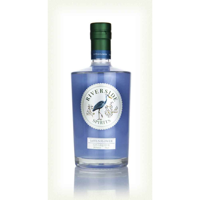 Riverside Lotus Flower Shimmer Gin Liqueur | 700ML
