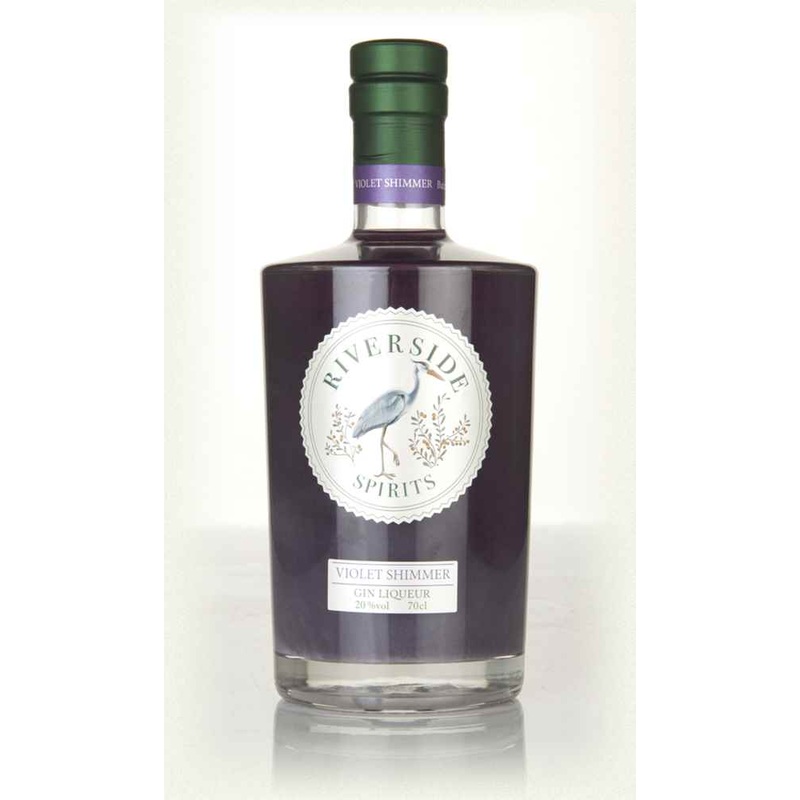 Riverside Violet Shimmer Gin Liqueur | 700ML