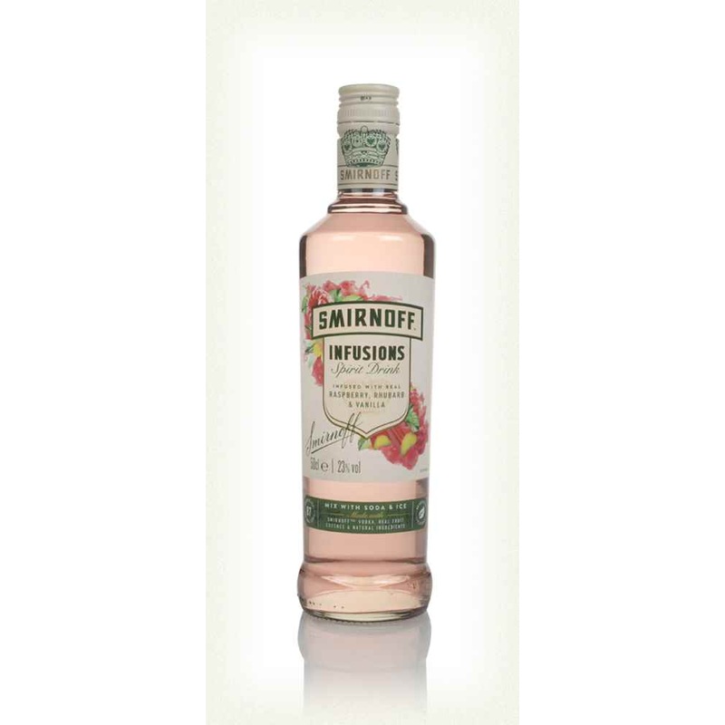 Smirnoff Infusions Raspberry, Rhubarb & Vanilla Spirit | 500ML