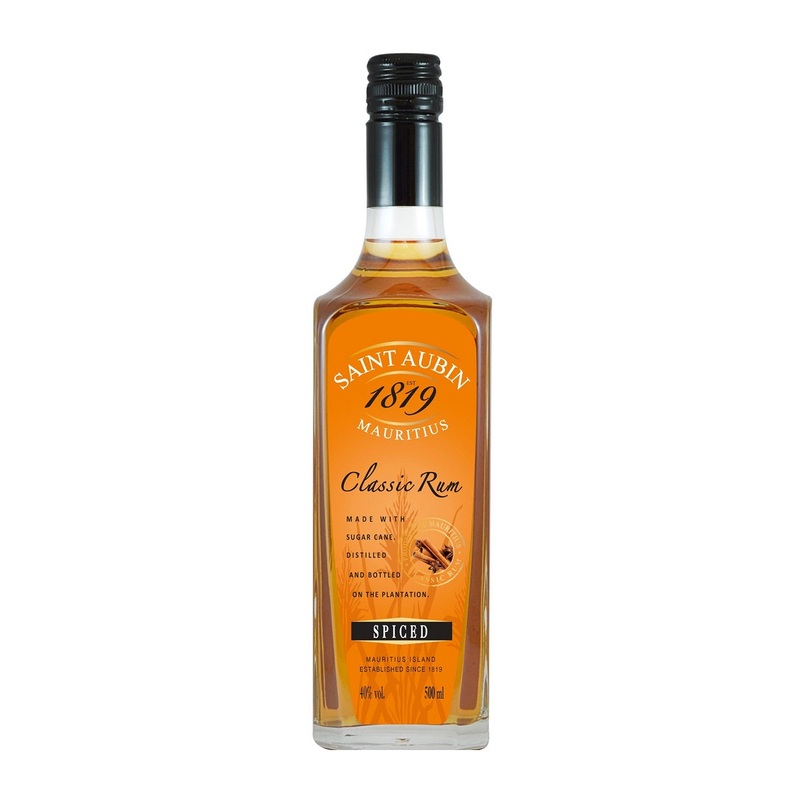 St Aubin Natural Spices Agricole Spiced Rum | 500ML