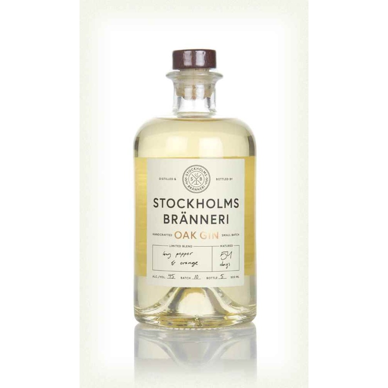 Stockholms Brnneri Oak Cask Aged Gin | 500ML