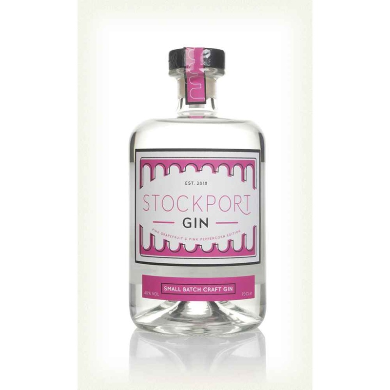 Stockport Pink Grapefruit & Pink Peppercorn Edition Flavoured Gin | 700ML