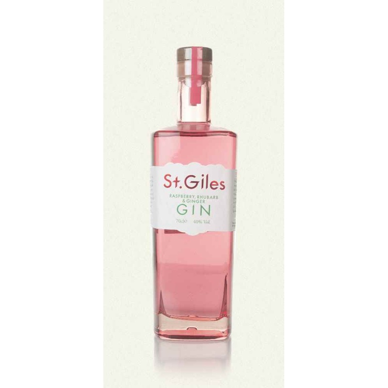 St. Giles Raspberry, Rhubarb & Ginger Flavoured Gin | 700ML