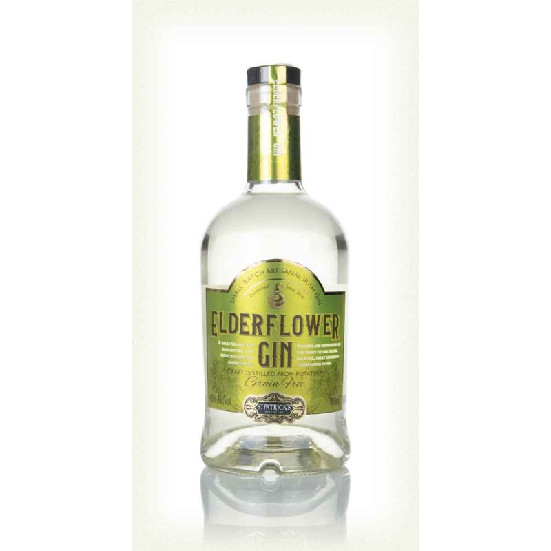 St. Patrick's Elderflower Flavoured Gin | 700ML
