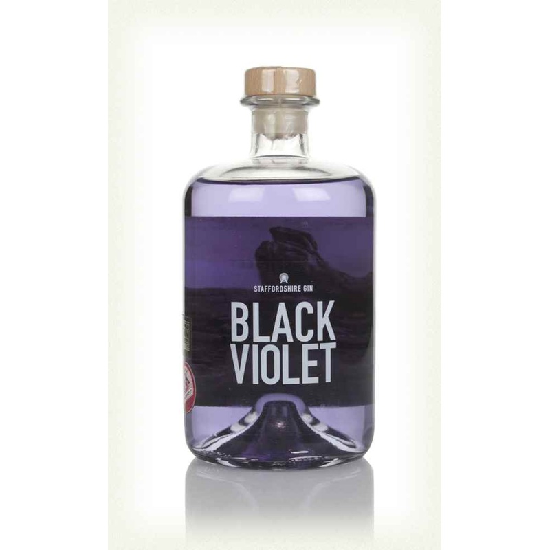 Staffordshire Black Violet Flavoured Gin | 700ML