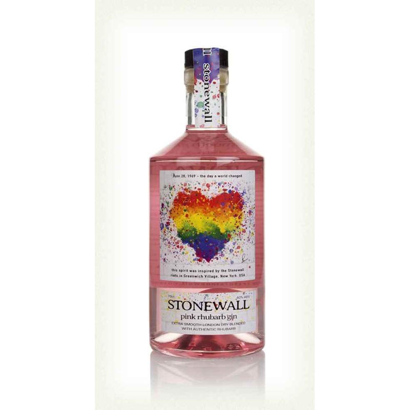 Stonewall Pink Rhubarb Flavoured Gin | 700ML