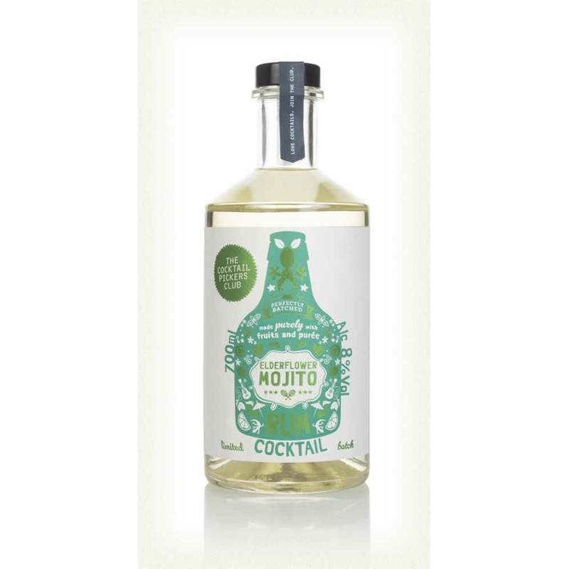 The Cocktail Pickers Club Elderflower Mojito Pre_Bottled-Cocktails | 700ML