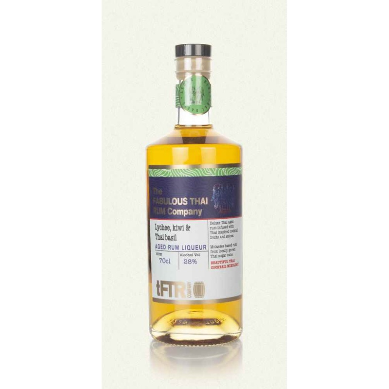 The Fabulous Thai Rum Company Lychee, Kiwi & Thai Basil Rum Liqueur | 700ML