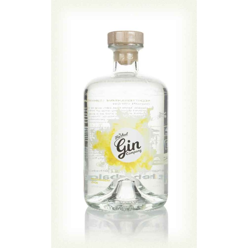 The Herbal Gin Company Mediterranean Lemon Flavoured Gin | 700ML