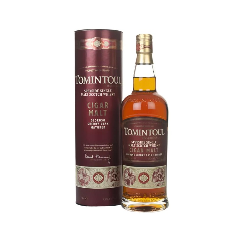 Tomintoul Cigar Malt Single Malt Whiskey | 700ML