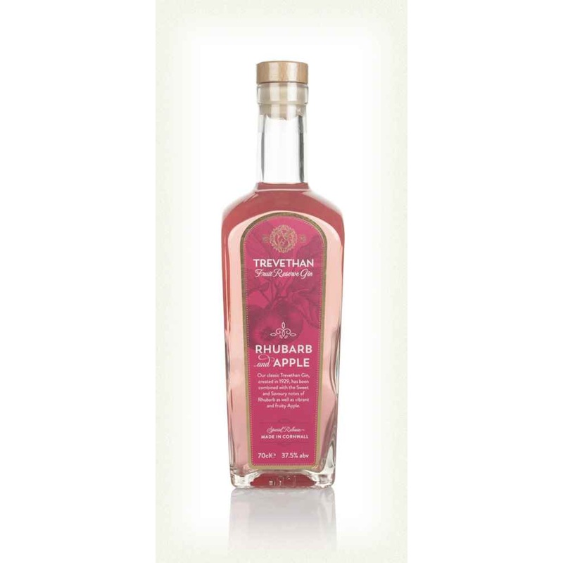 Trevethan Rhubarb and Apple Flavoured Gin | 700ML