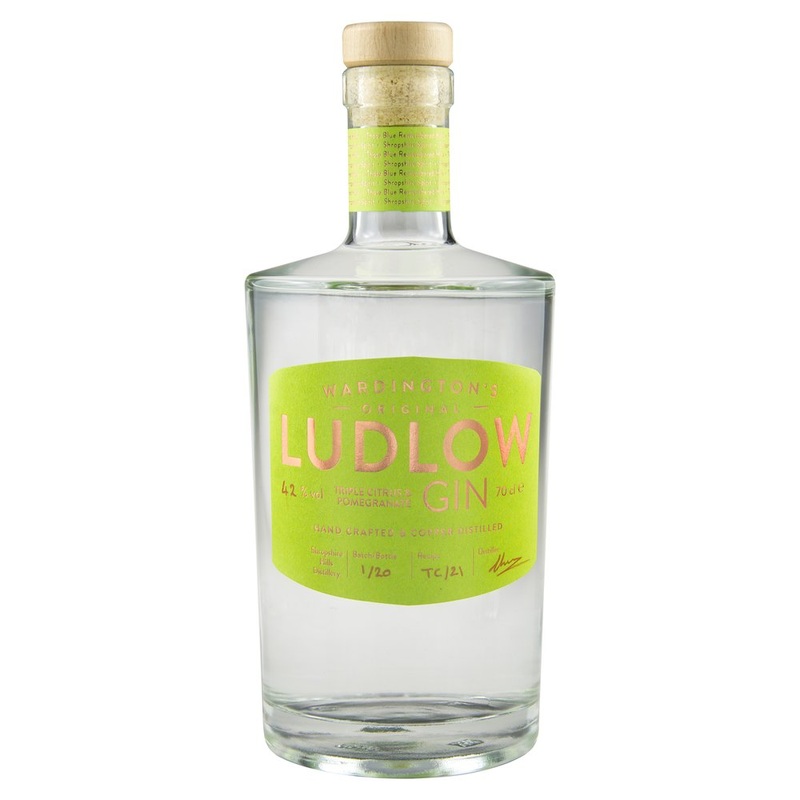 Wardington's Ludlow Gin - Triple Citrus & Pomegranate Gin | 700ML