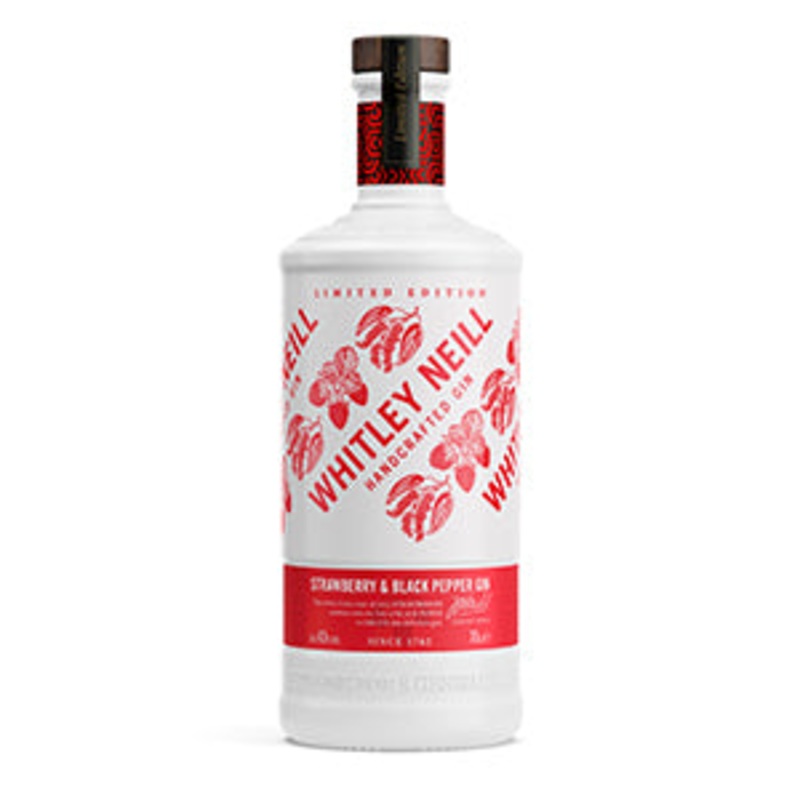 Whitley Neill Strawberry & Black Pepper Gin | 700ML
