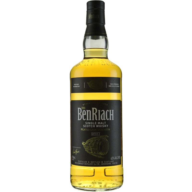 BenRiach Peated Cask Strength Batch 2 Whiskey