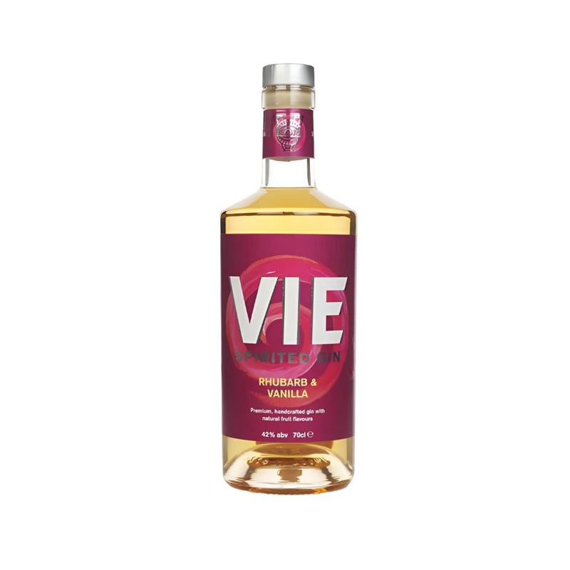 VIE Rhubarb & Vanilla Flavoured Gin | 700ML
