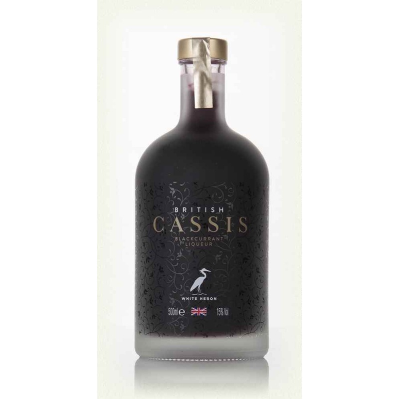 White Heron British Cassis Fruit Liqueur | 500ML