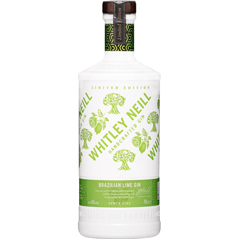 Whitley Neill Brazilian Lime Flavoured Gin | 700ML