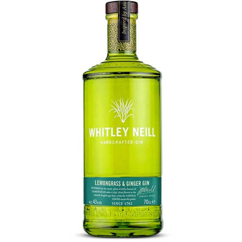 Whitley Neill Lemongrass & Ginger Flavoured Gin | 700ML