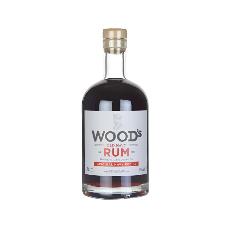 Wood's Old Navy Dark Rum | 700ML