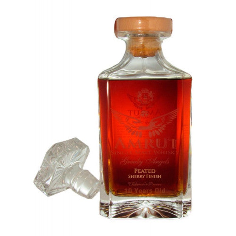 Amrut Greedy Angels 10 year Peated Sherry Finish Whiskey