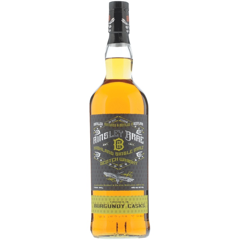 Ainsley Brae Burgundy Cask Finish Single Malt Scotch Whisky