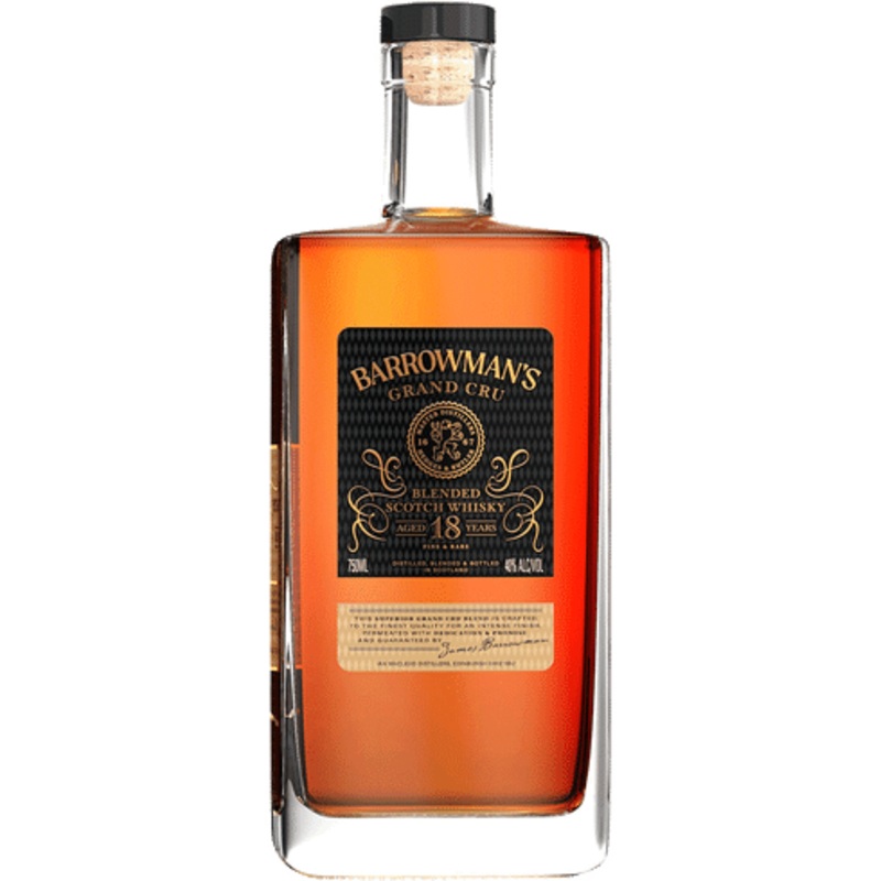 Barrowmans 18 Year Grand Cru Scotch Whisky
