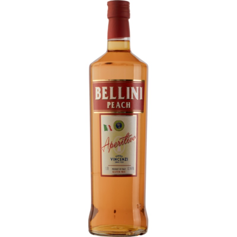 Vincenzi Peach Bellini Aperitivo Liqueur | 1L