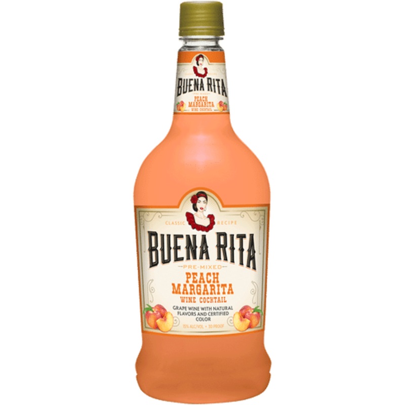 Buena Rita Peach Margarita Ready To Drink Cocktail