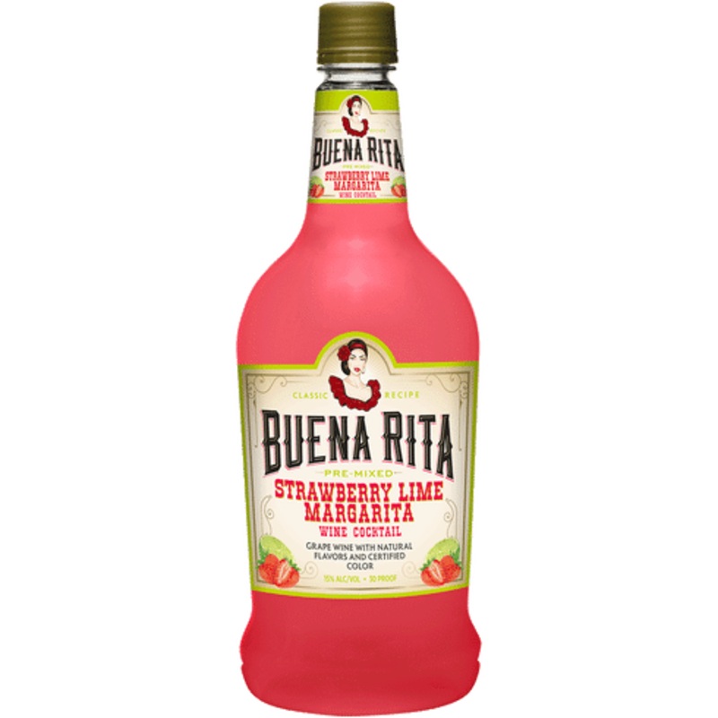 Buena Rita Strawberry Lime Margarita Ready To Drink Cocktail