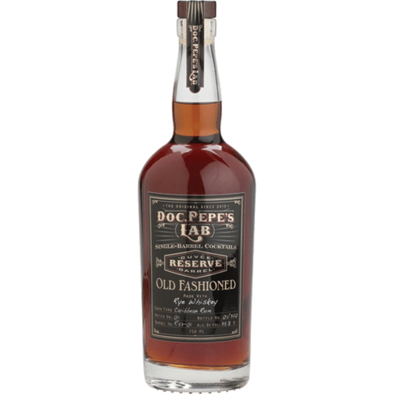 Doc Pepe's Cuvee Reserve Old Fashioned Single Barrel Cocktail