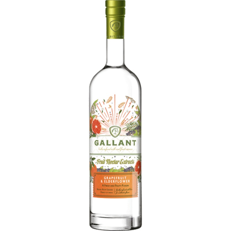 Gallant Grapefruit and Elderflower Nectar Extracts Vodka
