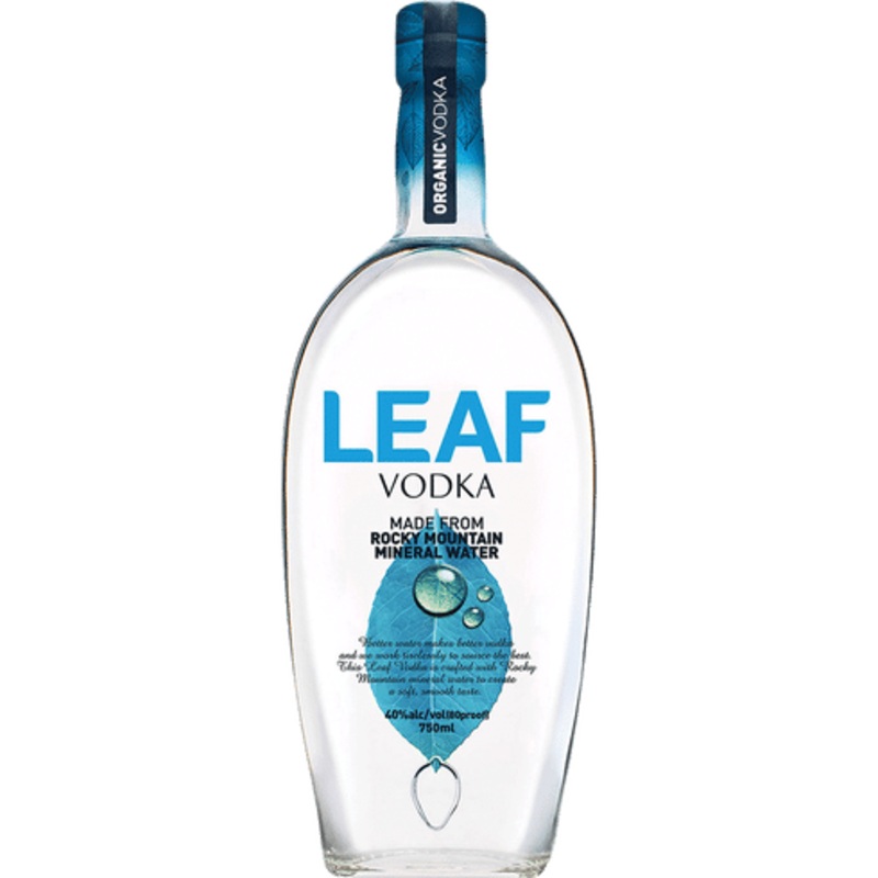 Leaf Rocky Mountain Mineral Vodka
