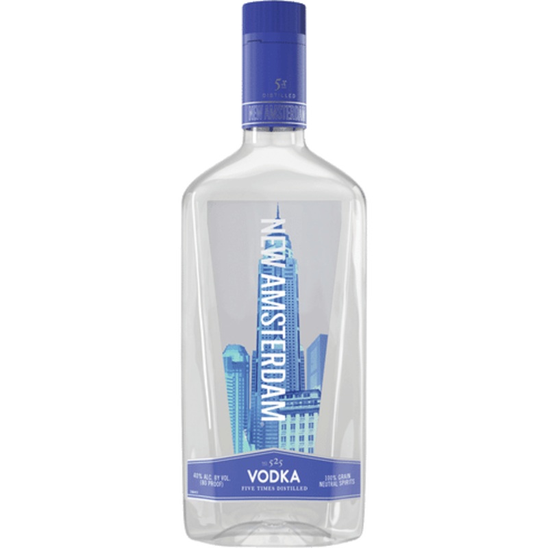 New Amsterdam Plastic Vodka
