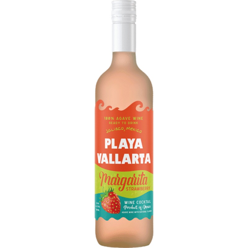Playa Vallarta Strawberry Margarita Cocktail
